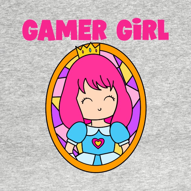 Gamer Girl Princess Design by mattserpieces